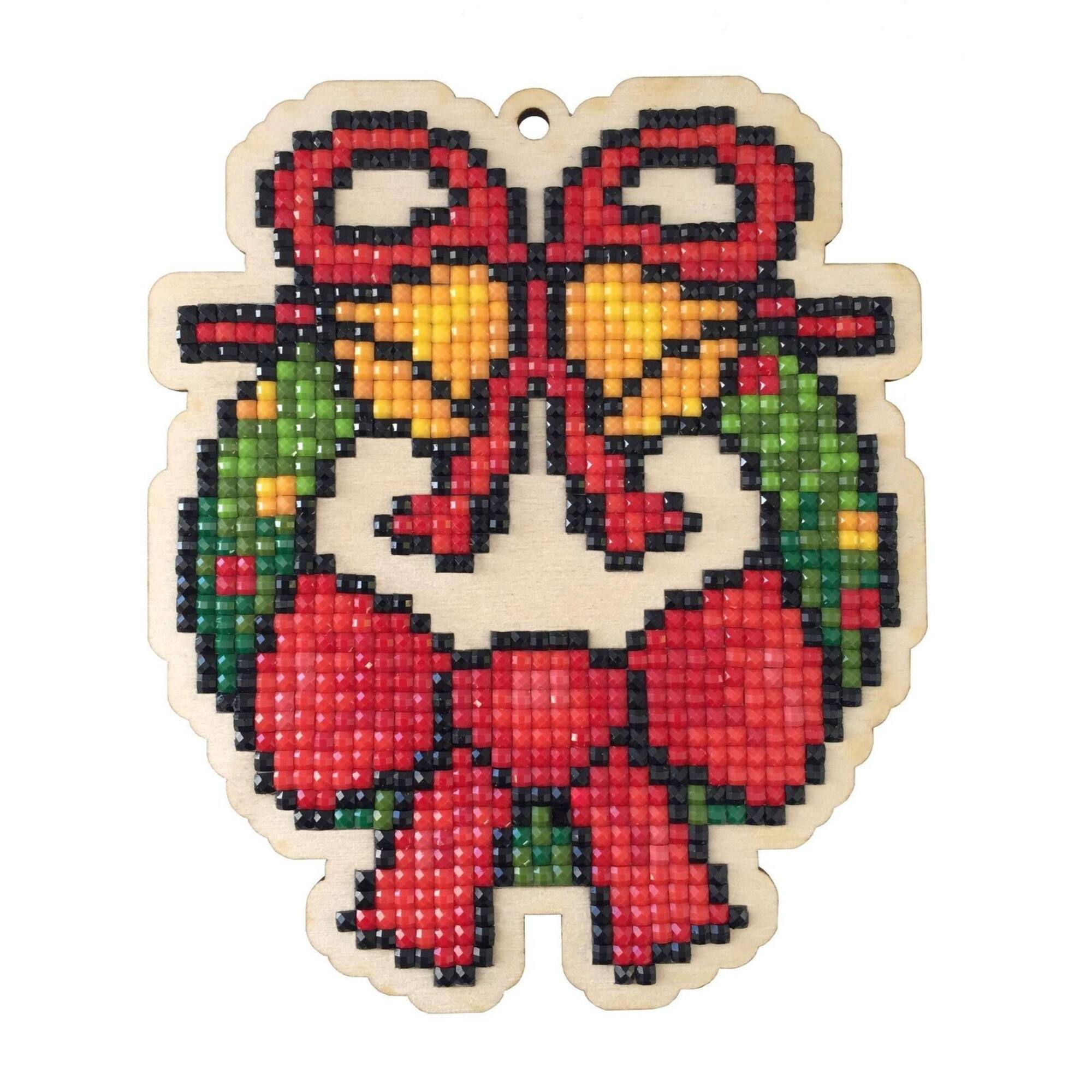 Wizardi Diamond Painting Kit Christmas Wreath